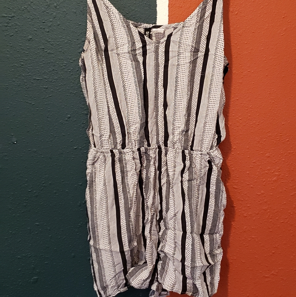 Strapped romper